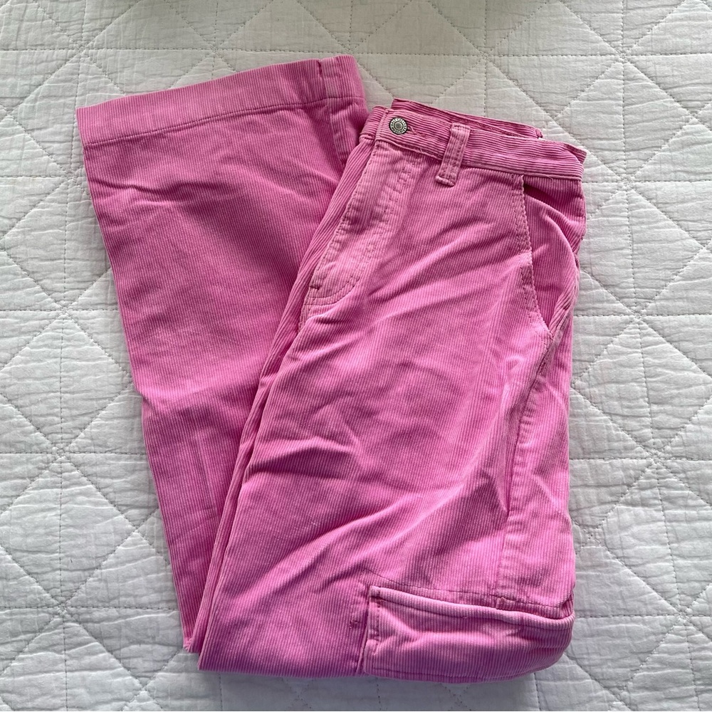 Brandy melville Pink corduroy tatums